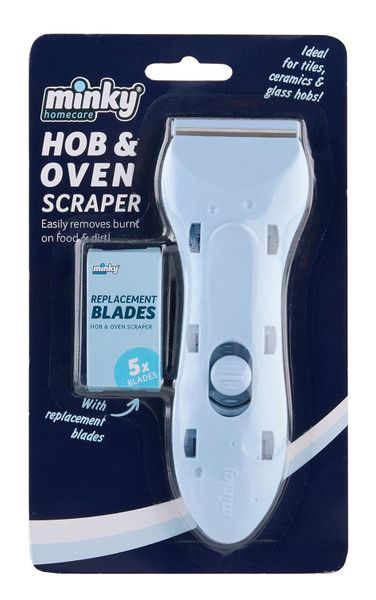 Minky Hob &amp; Scraper With 5 Replacement Blades