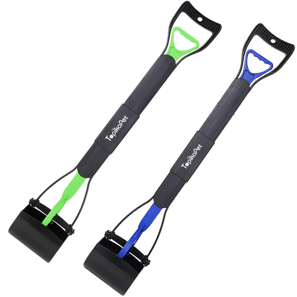 2 Pieces -Heavy Duty Pooper Scooper for Large and Small Dogs Handle