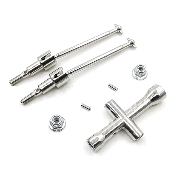 Rear Cvd Drive Shaft Set for Scy 1/16 Brushless Rc Car Upgrades Parts