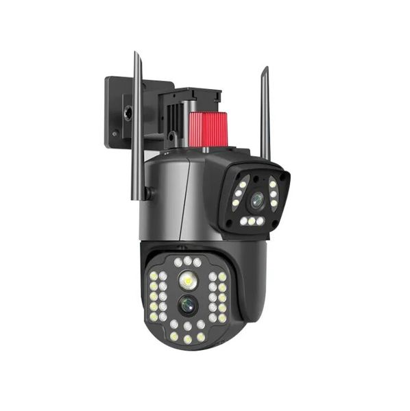 4K 8MP Dual Lens CCTV Security Cameras V380