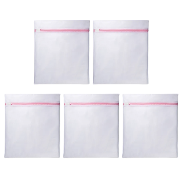 Reusable Mesh Laundry Washing Bags - 40 x 50cm - Set of 5