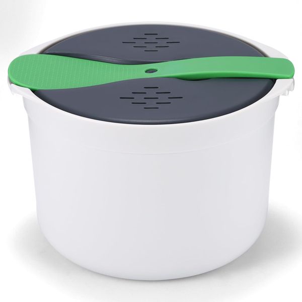 Microwave Rice Cooker Steamer Microwave Rice Cooker Steamed Lunch Box 2L