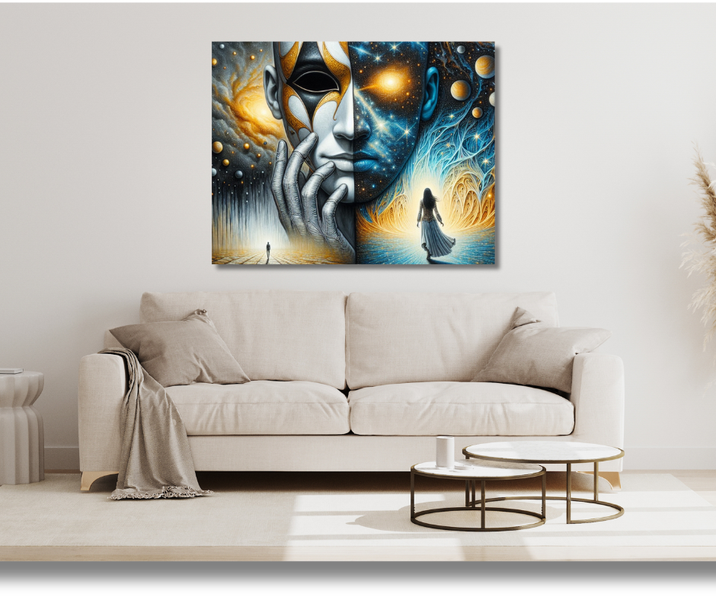 Canvas Wall Art Home Decor - Cosmic Journey
