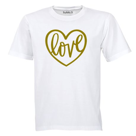 L.O.V.E - Kids T-Shirt - White