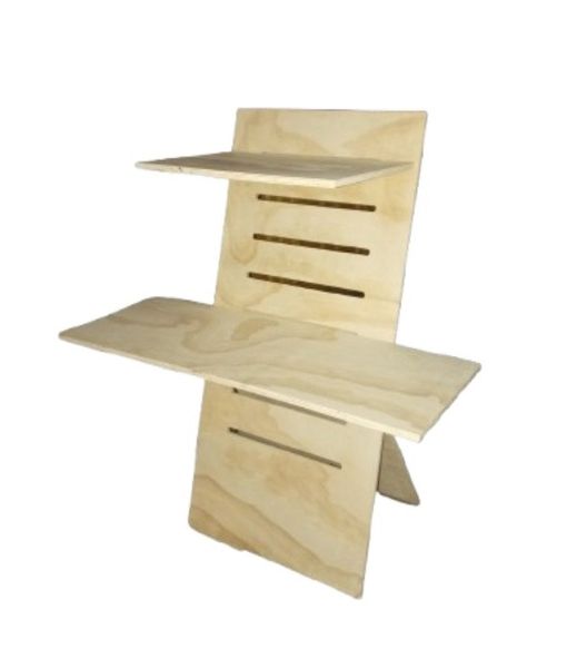 Upright Adjustable Sit-Stand Desk - Versatile Workstation for Home &amp; Office