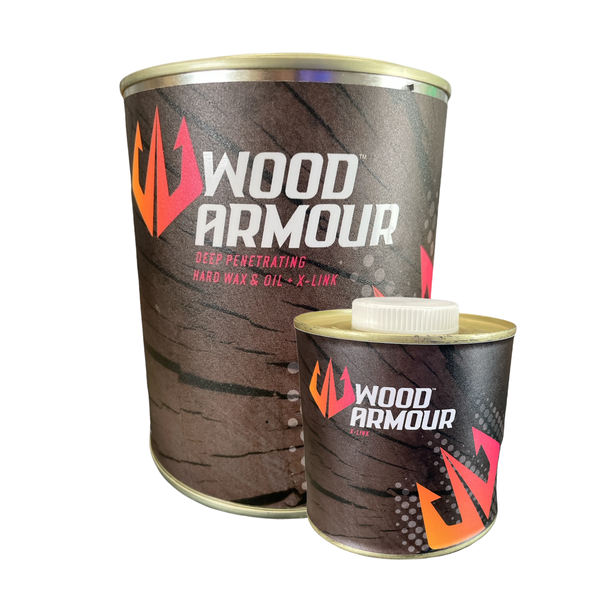 Wood Armour - Hard Wax &amp; Oil + X-Link - 5% White