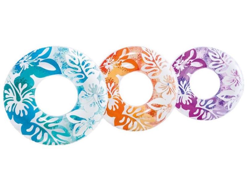 Inflatable Pool Tubes - Floating Pool Inflatables - Pack of 3