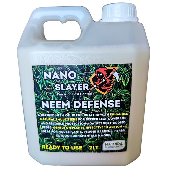 Neem Defense - Expert Neem Oil Blend|Ready-to-Use|Plant Pest Control - 2LT