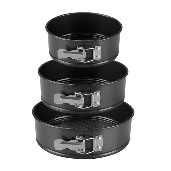 Set of 3 Springform Cake Rings - 18,20,22 cm