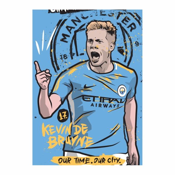 Kevin De Bruyne 001 - A1 Poster