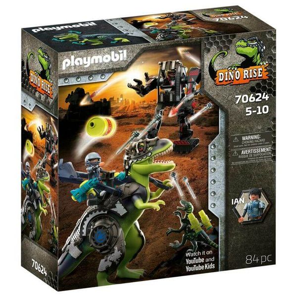 Playmobil Dino Rise T-Rex: Battle of the Giants 70624