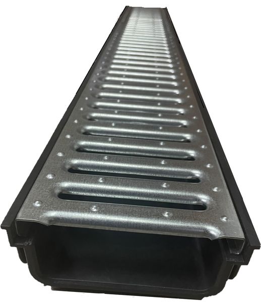 ACO - Residential Drainage Channel - Galvanized Grating