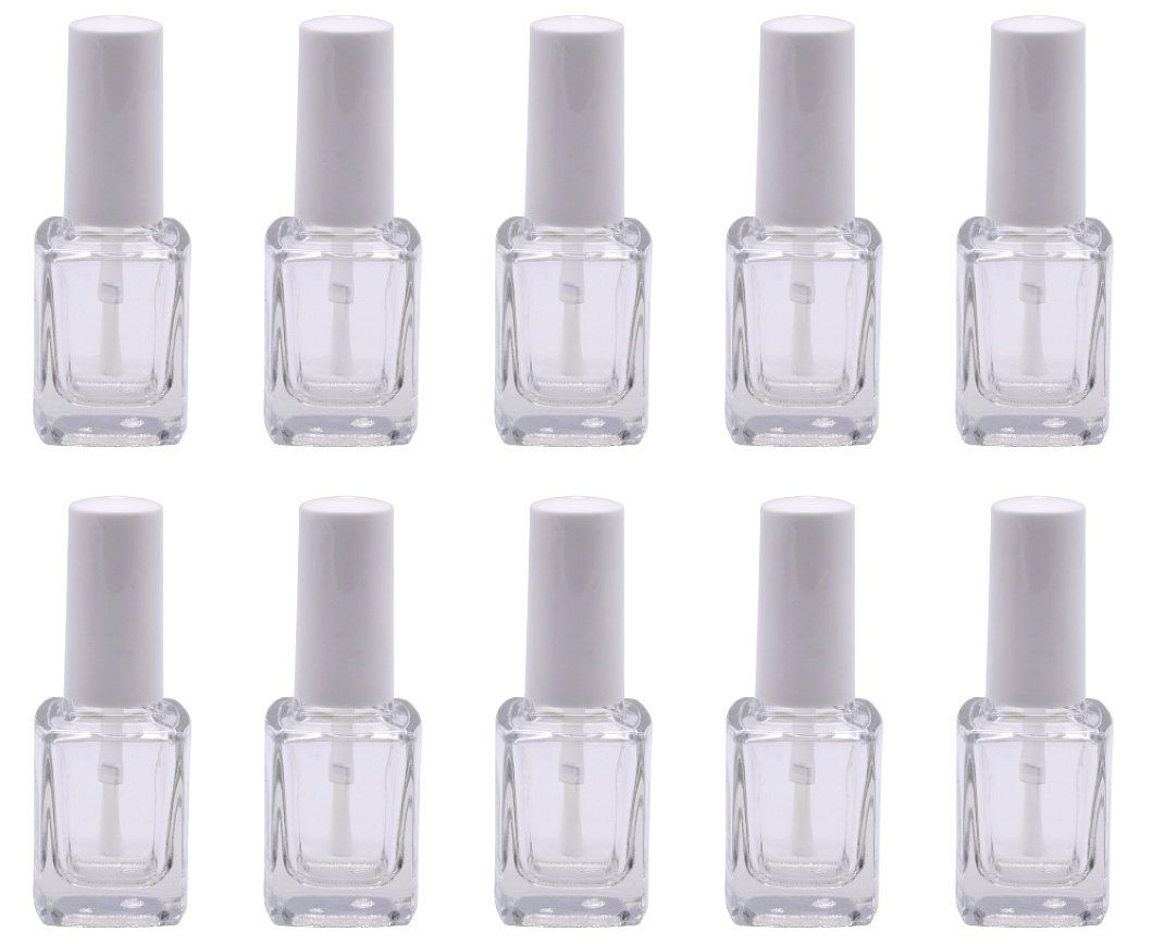 10ml Empty Clear Nail Polish Bottles 10 Pieces | Buy Online in South Africa  