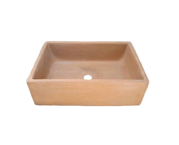 Bespoke Burnt Orange Concrete 65 x 45 x 20cm Single Butler