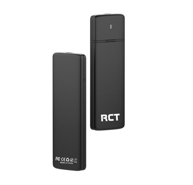 RCT M.2 NVMe &amp; SATA SSD Enclosure