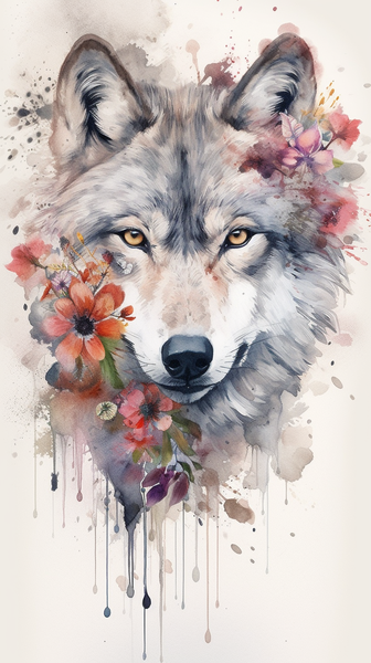 Canvas Wall Art - Wild Fox Creative Art - HD0212