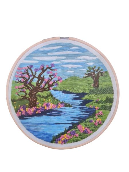 Embroidery Stitchery Kit - Riverside