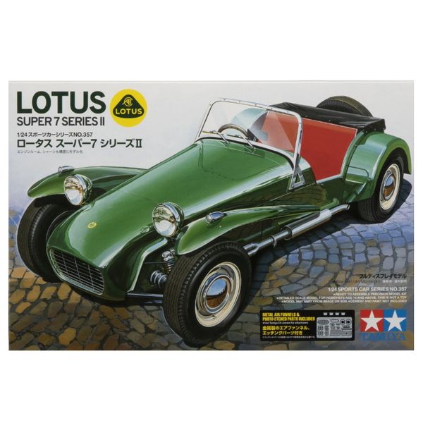 Tamiya 1/24 Lotus Super 7 Series II Car Plastic Model Kit