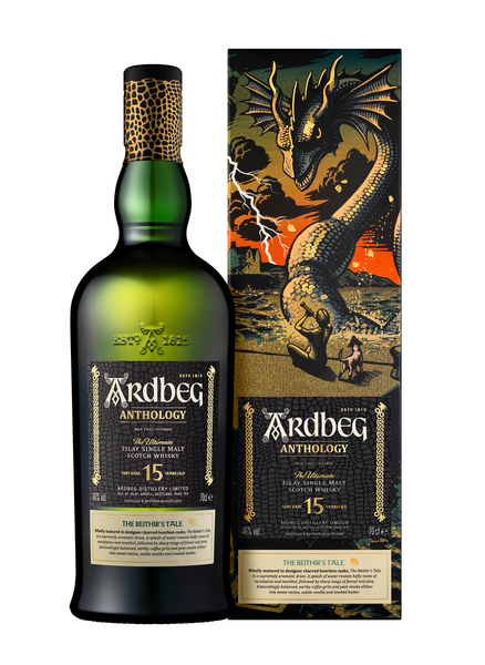 Ardbeg Anthology 15-Year-Old Whiskey 750ml