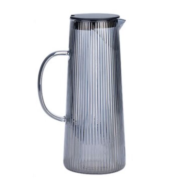 Home Creative Glass Hot/ Cold Large Capacity Beverage Dispenser Jug 1300ml