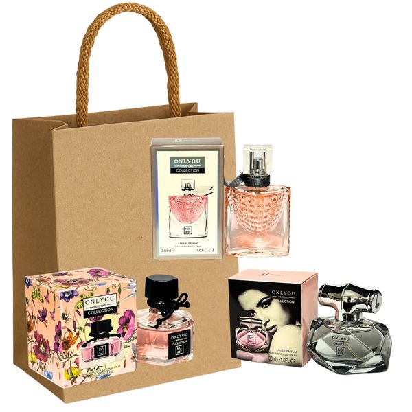 Onlyou No. 811, No. 839 &amp; No. 827 | 3 Perfume Set for Women &amp; GiftBag COMBO