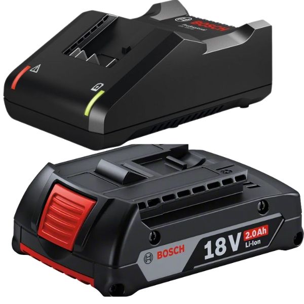 Bosch - Charger with 2.0Ah Battery