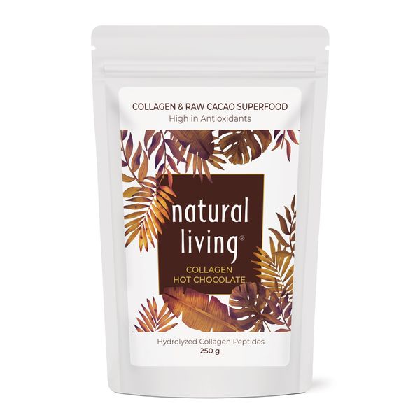Natural Living Pure Collagen Hot Chocolate Mix - 250g