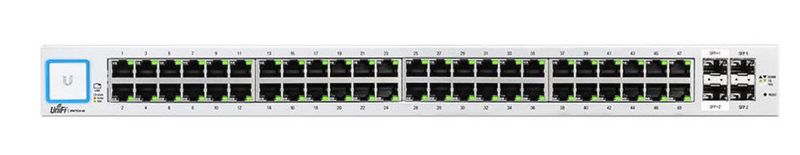 Ubiquiti 48 Port Gigabit Managed 2SFP 2SFP+ UniFi Switch | US-48