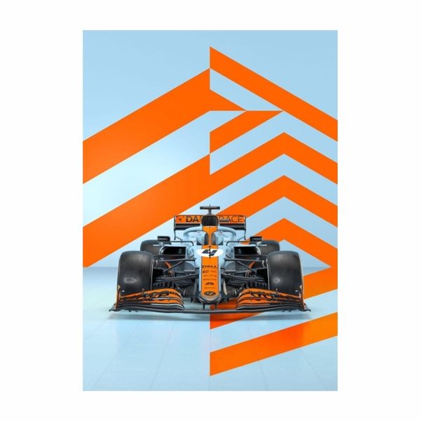 F1 McLaren Front - A1 Poster