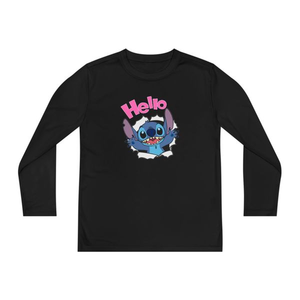 Hello Stitch Long Sleeve T-shirts Kids