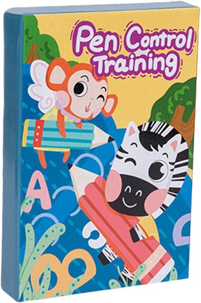 Alphabet, Numbers and Lines Handwriting Workbook - Kids Learning