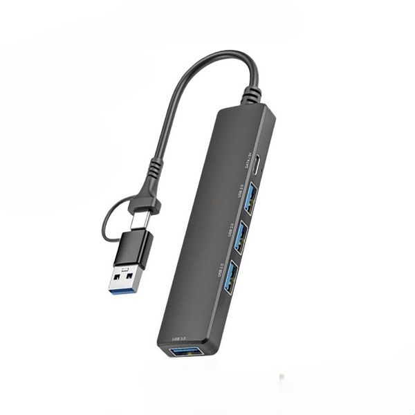 USB 3.0 Type C HUB 4-Port Laptop Adaptor High-Speed USB Splitter