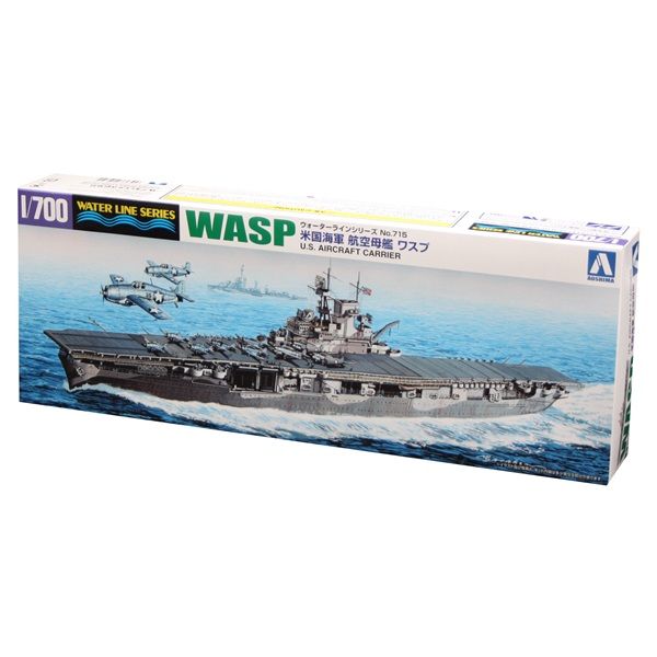 Aoshima 01034 1/700 Aircraft Carrier Wasp