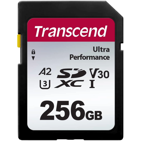 Transcend SDXC 340S SD Card - 256GB Memory Card