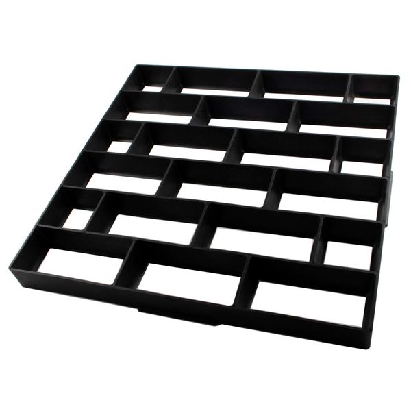 Tool DIY Reusable Durable Plastic Paving Walkway Concrete Mold - 50cm