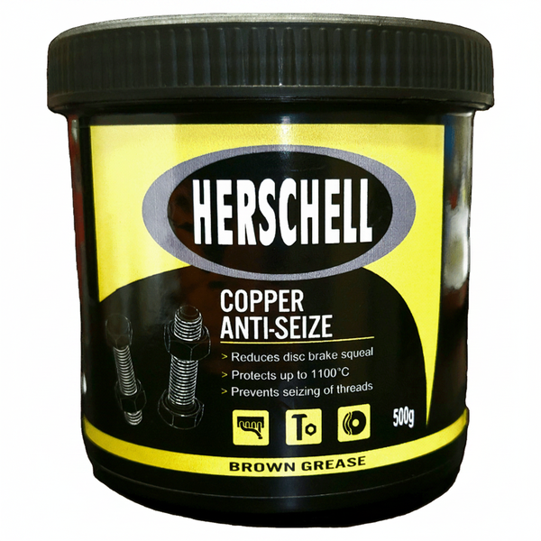 Herschell Copper Anti-Seize Paste 500g - High-Temperature Lubricant