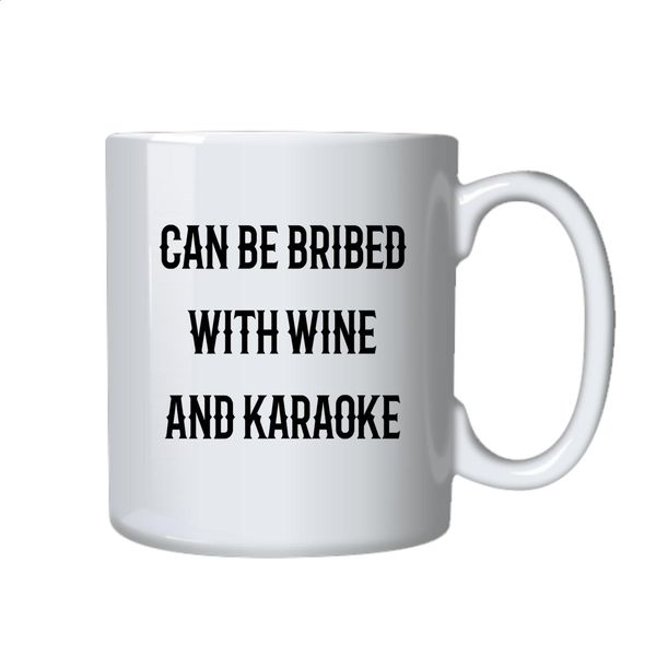 Wine and Coffee Mug - Best Funny Novelty Cup Gift Ideas for