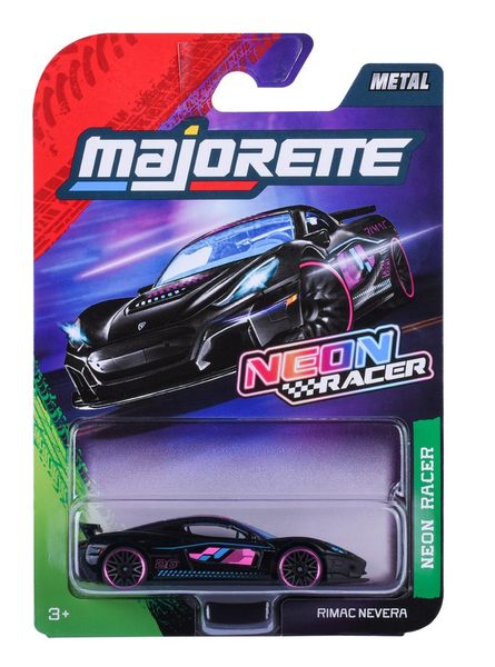 Majorette Neon Racers 6 Sssorted, Blind Pack