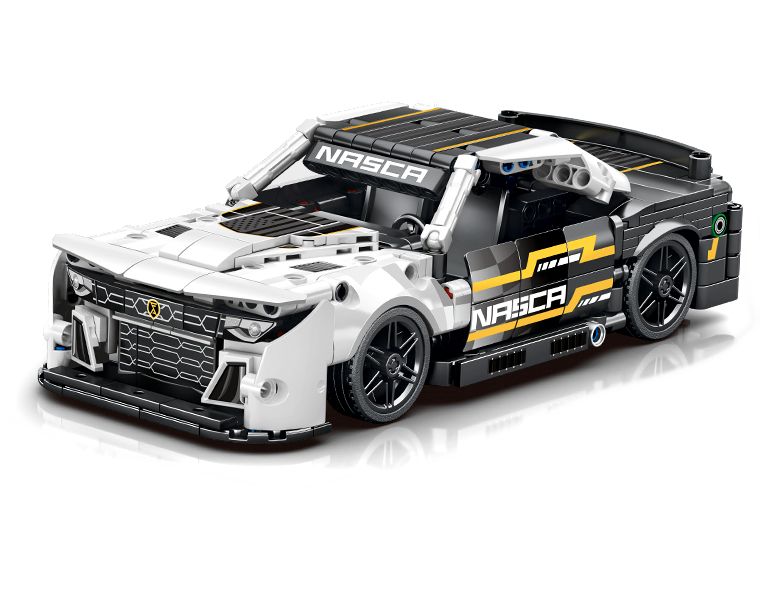 Sembo Tech - 1/18 Scale Chevrolet Camaro NASCAR - 518 Pieces - 23cm