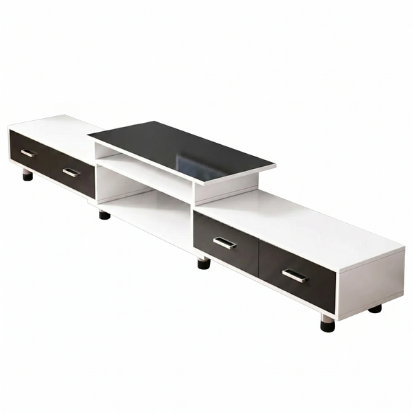 Modern Extendable TV Stand Media Console Television Cabinet 120-170cm