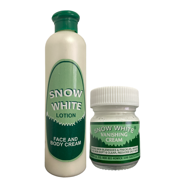 Snow White Vanishing Cream 25ml with Snow White Lotion 250ml