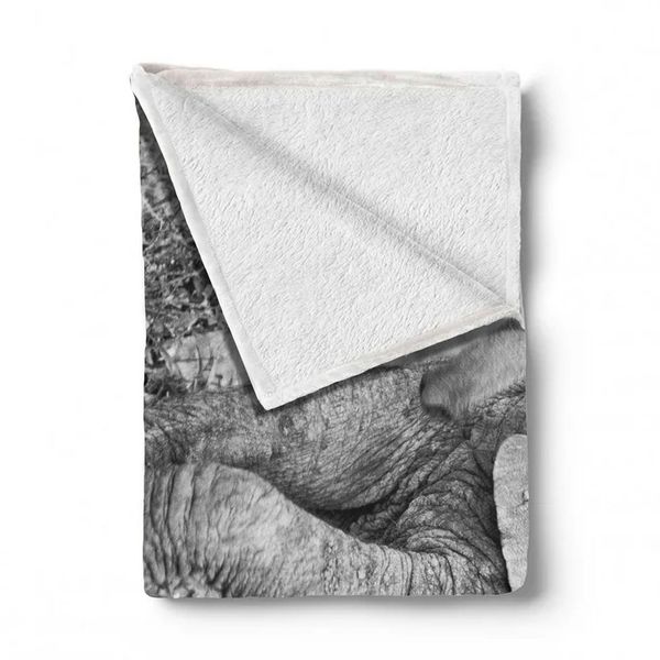 Put Your Left Foot Light Weight Fleece Blanket By Annette Heymans