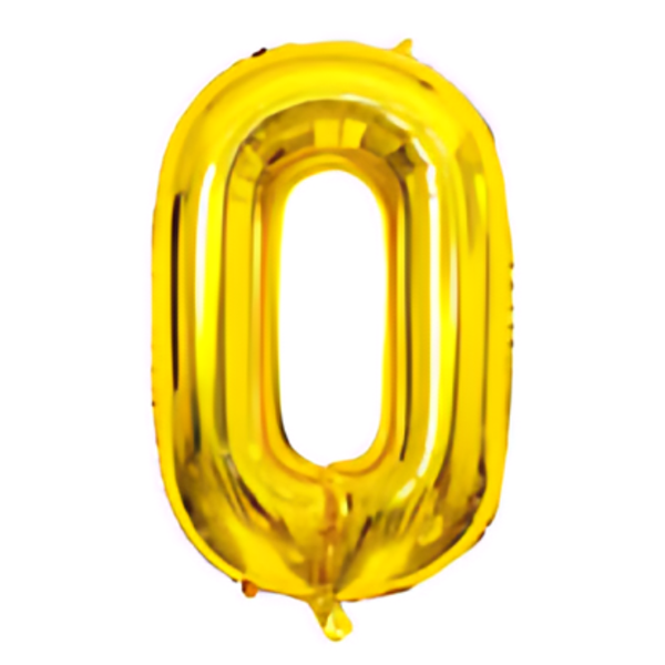 Gold Foil Balloon 32inch -No 0