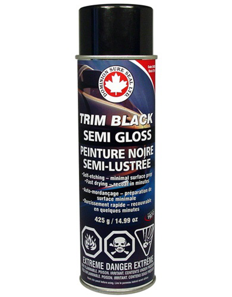 Dominion Trim Black Coating - Flat Aerosol 425g