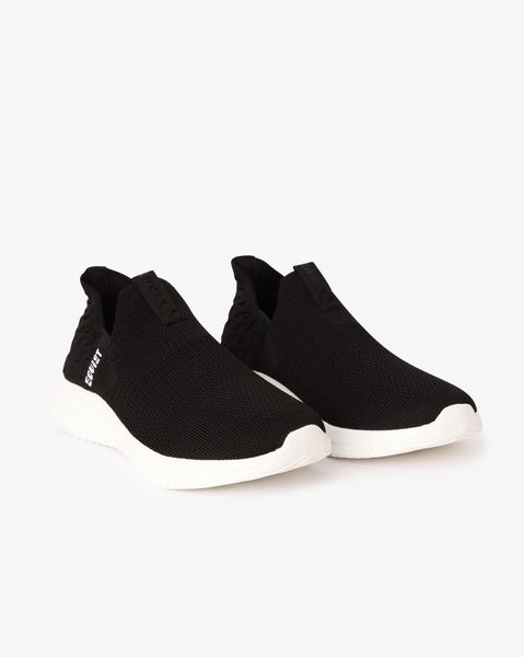 Soviet Ladies Zeta Black Slip On Sneaker