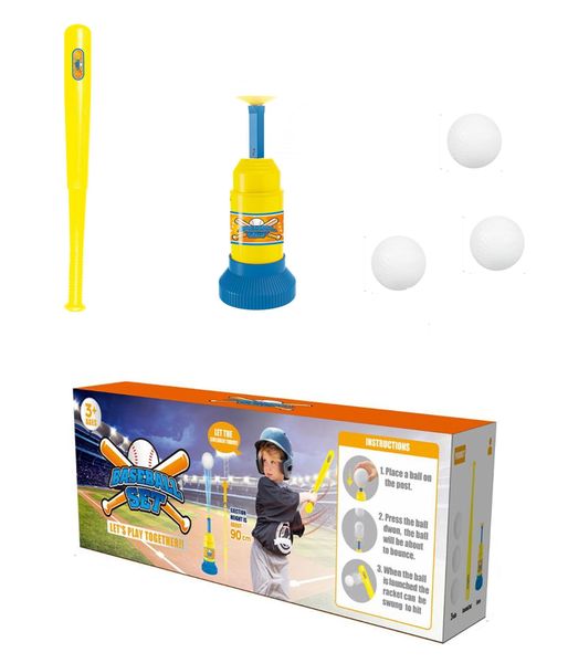 Baseball Trainer, Portable Self Toss Hitting Tee for Solo Batting Practice