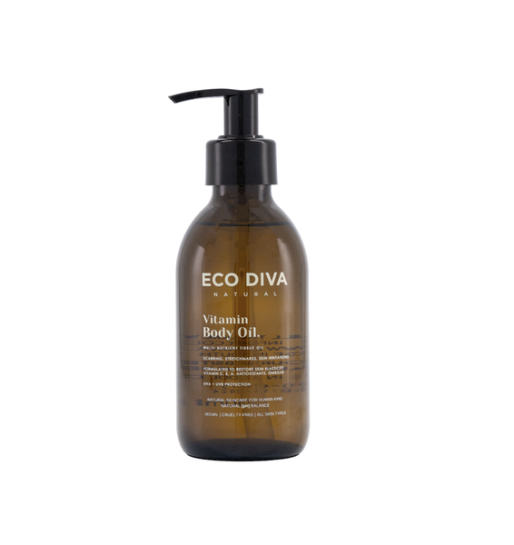 Eco Diva Tissue Oil with Vitamins, Antioxidants, Superfoods, SPF- 200ml