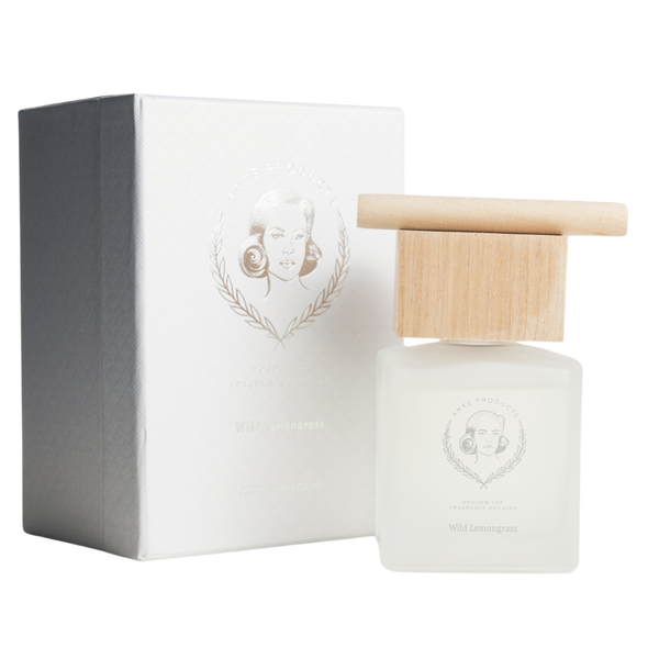 Anke Products - Wild Lemongrass Wooden Top Diffuser Gift Box