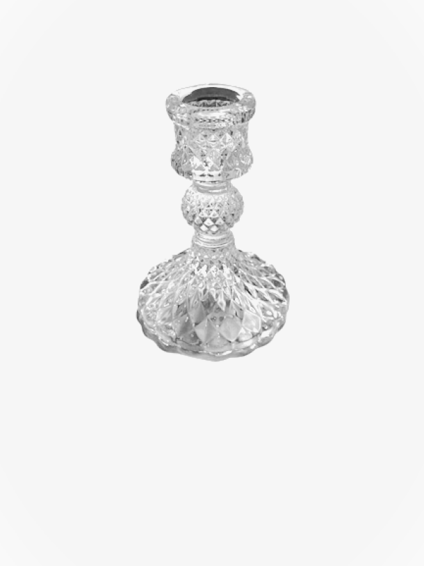 Crystal Candle Holder For Wedding , Home Decor & Gift 10cm Shop