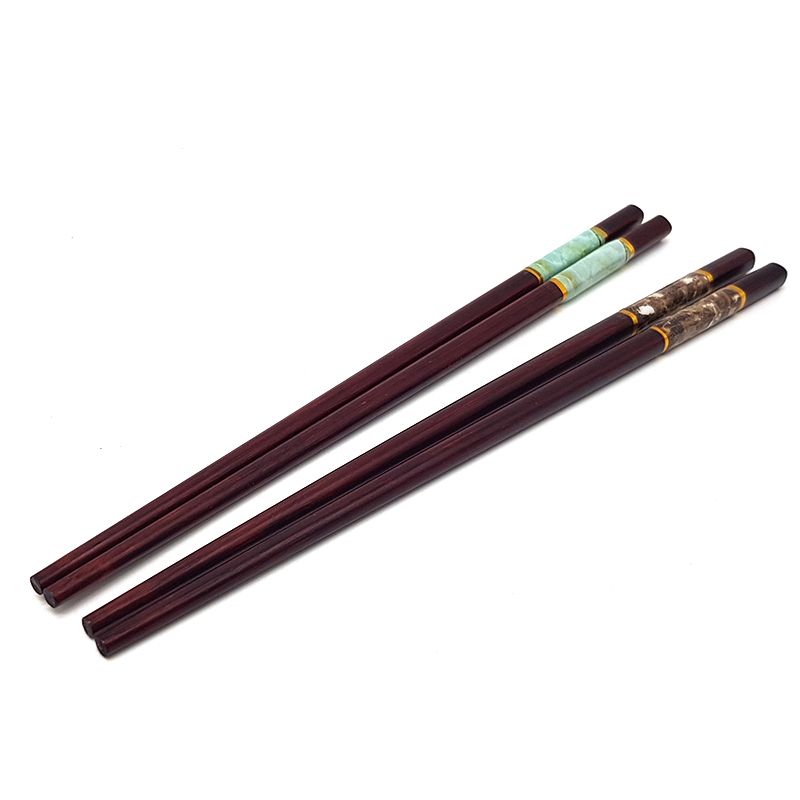 Bufftee Sushi Chopsticks 2 Pairs Japanese Hair Chopstick Marble